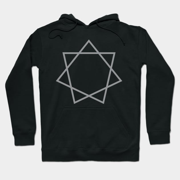 Heptagram V Hoodie by Nicklemaster